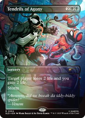 Tendrils of Agony (2004) (Rainbow Foil) card from Secret Lair Drop Series