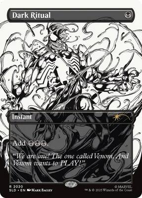 Dark Ritual (2020) card from Secret Lair Drop Series