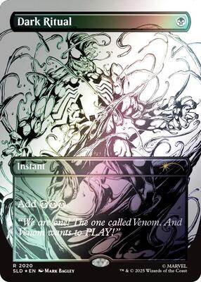 Dark Ritual (2020) (Rainbow Foil) card from Secret Lair Drop Series