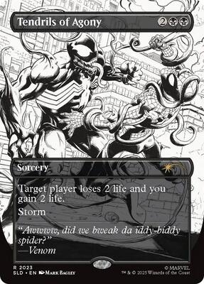 Tendrils of Agony (2023) card from Secret Lair Drop Series