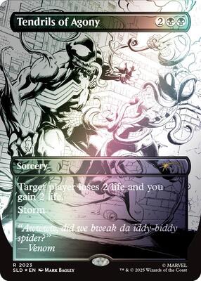 Tendrils of Agony (2023) (Rainbow Foil) card from Secret Lair Drop Series