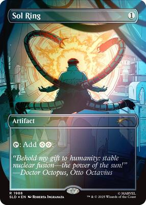 Sol Ring (1988) (Rainbow Foil) card from Secret Lair Drop Series