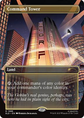 Command Tower (1989) card from Secret Lair Drop Series