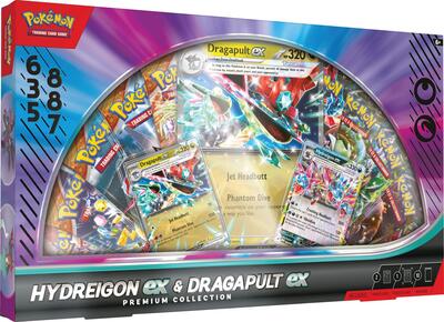 Hydreigon ex & Dragapult ex Premium Collection card from Miscellaneous Cards & Products