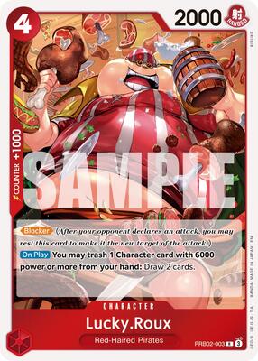 Lucky.Roux card from Premium Booster -The Best- Vol. 2