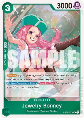 Jewelry Bonney -PRB02-004 card from Premium Booster -The Best- Vol. 2