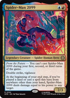 Spider-Man 2099 card from Prerelease Cards
