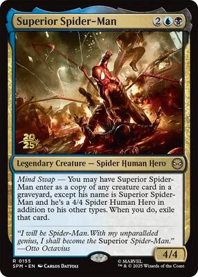 Superior Spider-Man card from Prerelease Cards