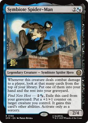 Symbiote Spider-Man card from Prerelease Cards