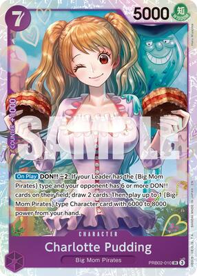 Charlotte Pudding - PRB02-010 card from Premium Booster -The Best- Vol. 2