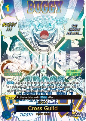 Cross Guild (Alternate Art) card from Premium Booster -The Best- Vol. 2