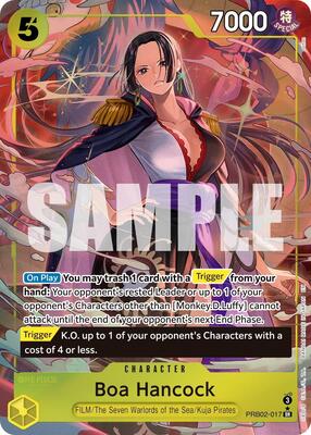 Boa Hancock (Alternate Art) card from Premium Booster -The Best- Vol. 2