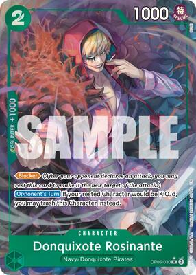 Donquixote Rosinante (Alternate Art) card from Premium Booster -The Best- Vol. 2
