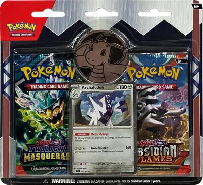 Checklane 2-Pack Blister [Archaludon] (3-tab) card from Miscellaneous Cards & Products