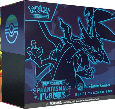 Phantasmal Flames Pokemon Center Elite Trainer Box (Exclusive) card from ME02: Phantasmal Flames