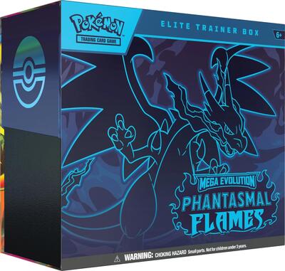 Phantasmal Flames Elite Trainer Box card from ME02: Phantasmal Flames