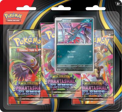 Phantasmal Flames 3 Pack Blister [Sneasel] card from ME02: Phantasmal Flames