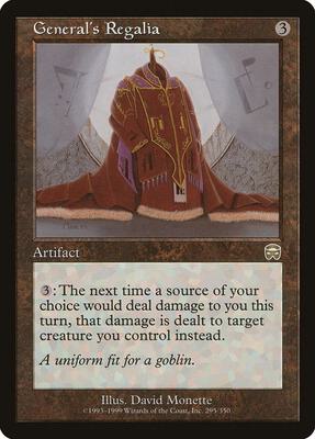 General's Regalia card from Mercadian Masques