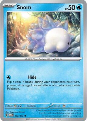 Snom card from ME01: Mega Evolution