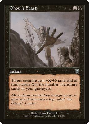 Ghoul's Feast card from Mercadian Masques