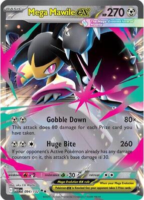 Mega Mawile ex - 094/132 card from ME01: Mega Evolution
