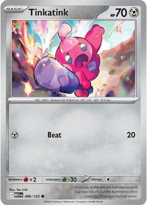 Tinkatink card from ME01: Mega Evolution