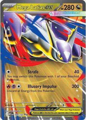 Mega Latias ex - 100/132 card from ME01: Mega Evolution