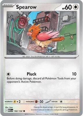 Spearow - 102/132 card from ME01: Mega Evolution