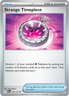 Strange Timepiece card from ME01: Mega Evolution
