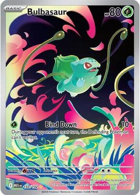 Bulbasaur - 133/132 card from ME01: Mega Evolution