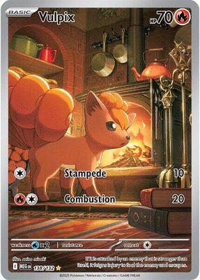 Vulpix - 138/132 card from ME01: Mega Evolution
