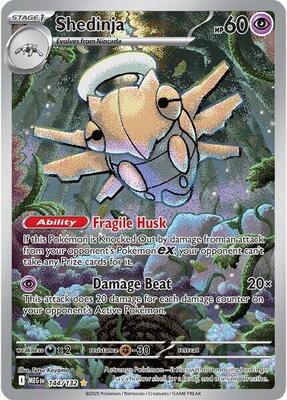 Shedinja - 144/132 card from ME01: Mega Evolution