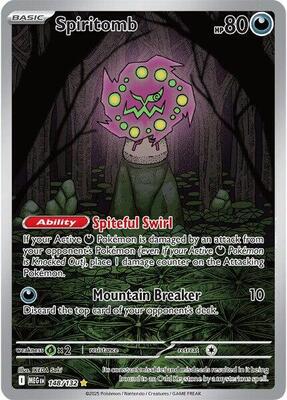 Spiritomb - 148/132 card from ME01: Mega Evolution