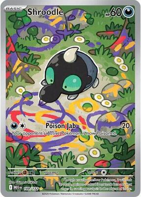 Shroodle - 149/132 card from ME01: Mega Evolution