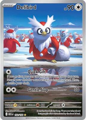 Delibird - 152/132 card from ME01: Mega Evolution
