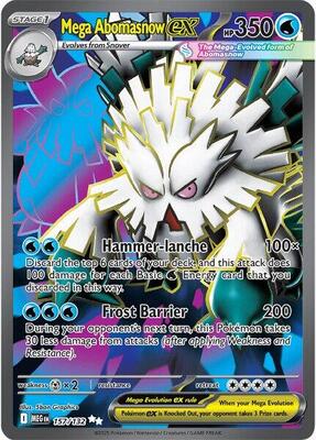 Mega Abomasnow ex - 157/132 card from ME01: Mega Evolution