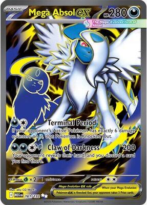 Mega Absol ex - 161/132 card from ME01: Mega Evolution