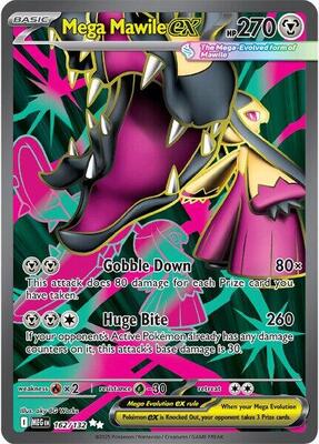 Mega Mawile ex - 162/132 card from ME01: Mega Evolution