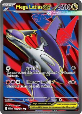 Mega Latias ex - 163/132 card from ME01: Mega Evolution