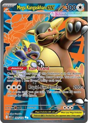 Mega Kangaskhan ex - 164/132 card from ME01: Mega Evolution