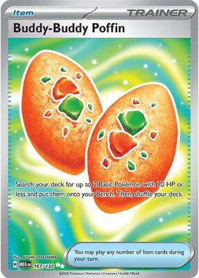 Buddy-Buddy Poffin card from ME01: Mega Evolution