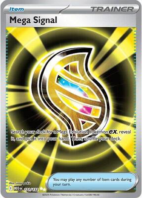 Mega Signal - 171/132 card from ME01: Mega Evolution