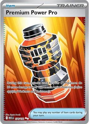 Premium Power Pro - 174/132 card from ME01: Mega Evolution