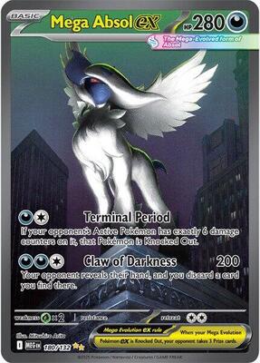 Mega Absol ex - 180/132 card from ME01: Mega Evolution