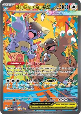 Mega Kangaskhan ex - 182/132 card from ME01: Mega Evolution