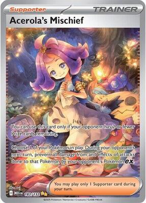 Acerola's Mischief - 183/132 card from ME01: Mega Evolution