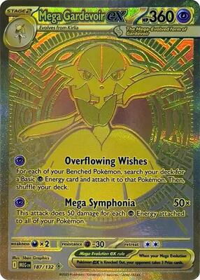 Mega Gardevoir ex - 187/132 card from ME01: Mega Evolution