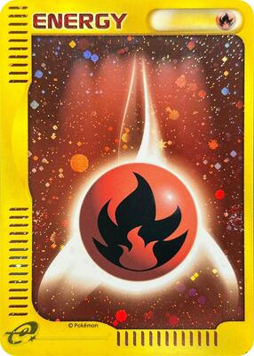 Fire Energy card from McDonald's Pokémon-e Minimum Pack