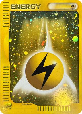 Lightning Energy card from McDonald's Pokémon-e Minimum Pack
