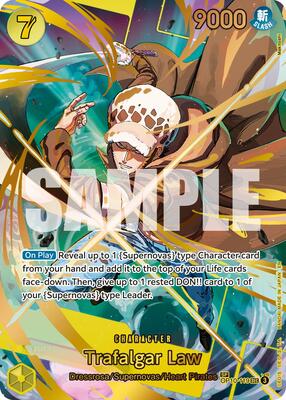 Trafalgar Law - OP10-119 (SP) card from Premium Booster -The Best- Vol. 2